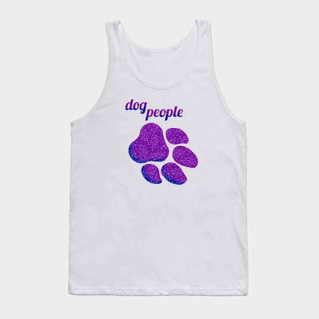 dog people - purple Tank Top by Ravendax